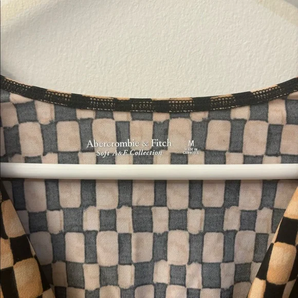 Abercrombie checkered bodysuit - Picture 3 of 4